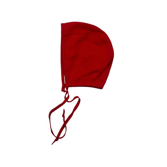 Briar Red Linen Bonnet - Picture 1 of 5